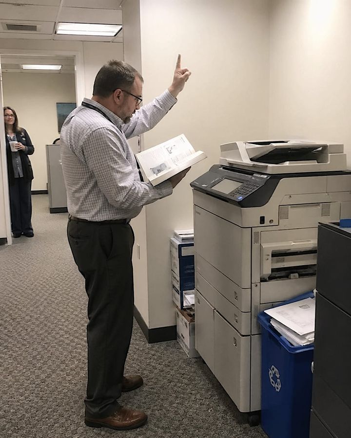 The machine had taken liberties with the sacred text.