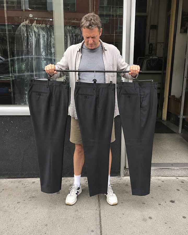 All three claimed to be the original pants.