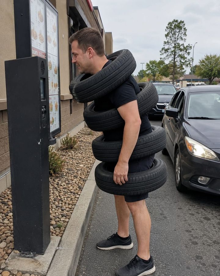 Doug had to be told yet again that having four tires is not sufficient to qualify as a vehicle.