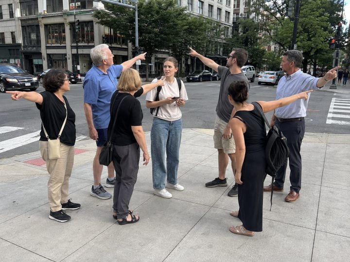 Her next question was, “Did any of you intend to be at this intersection?” One person said, “Eventually.”