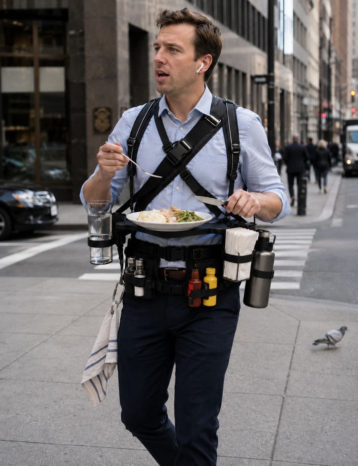 Management has finally defeated lunch.