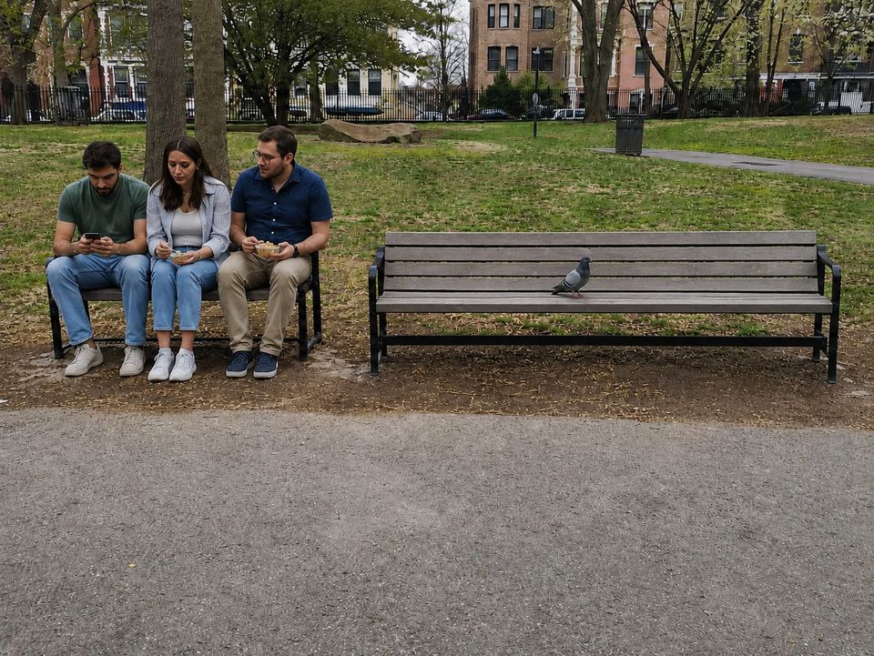 Nobody wanted to confront the park's bench bully.