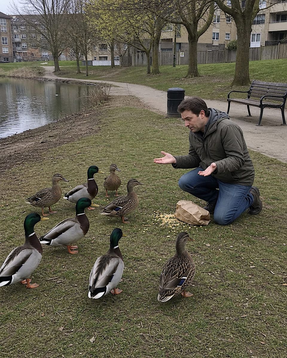 "The ducks accepted his apology, but not his version of events."