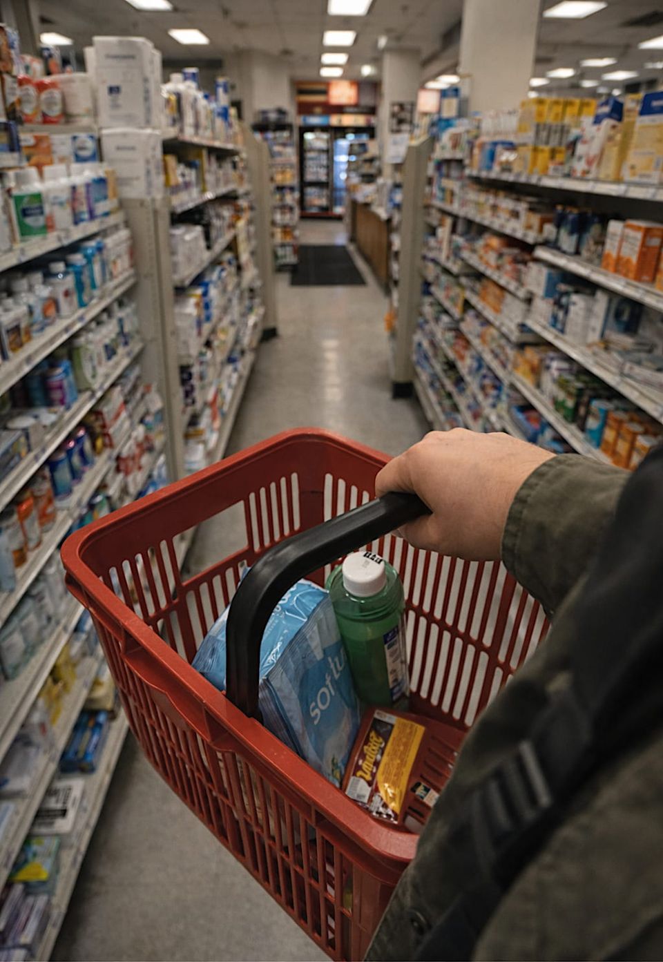Took it too far and entered a second aisle.