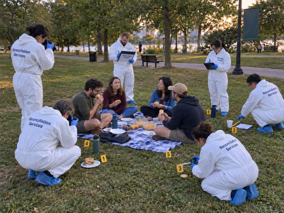 Apparently this was the third spontaneous picnic incursion this month.