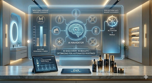 AI discovery in beauty: optimizing for automated routines