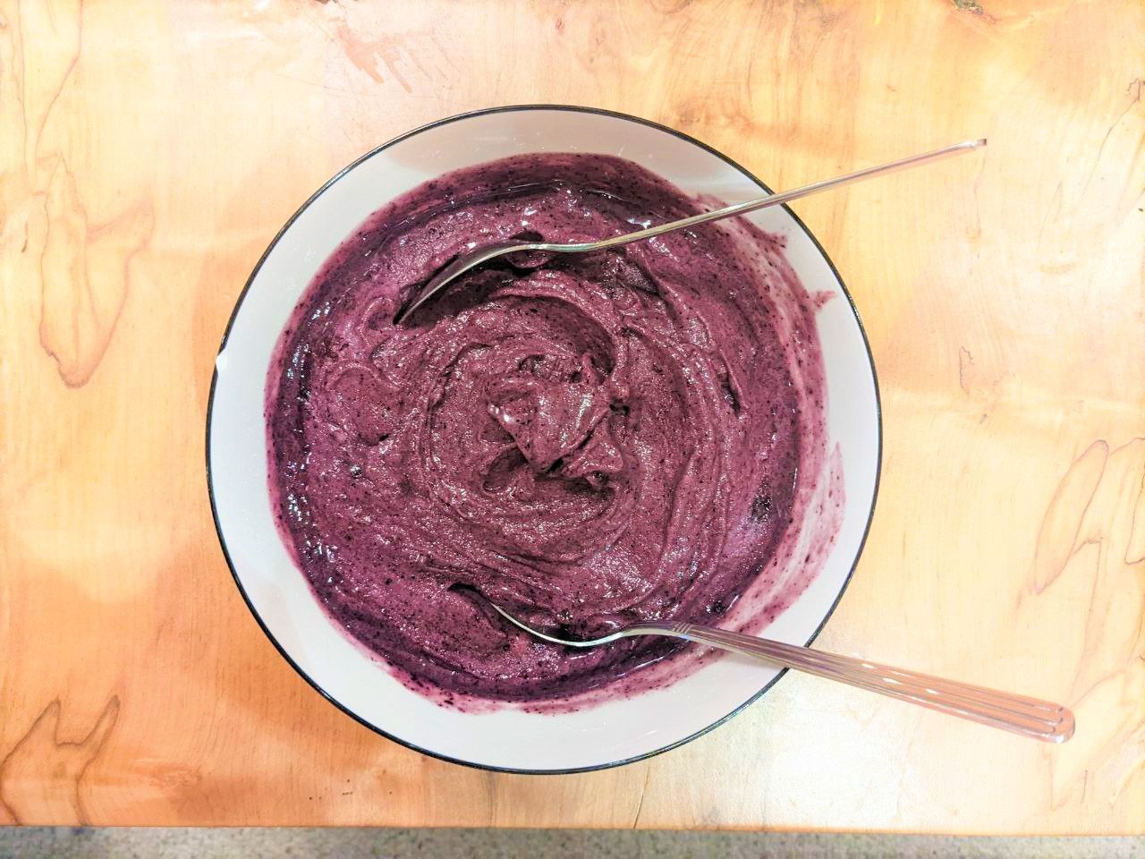 Wild Maine Blueberry and Honey Nice Cream