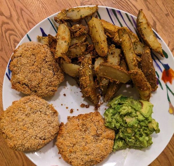 Lion's Mane 'Crab' Cakes