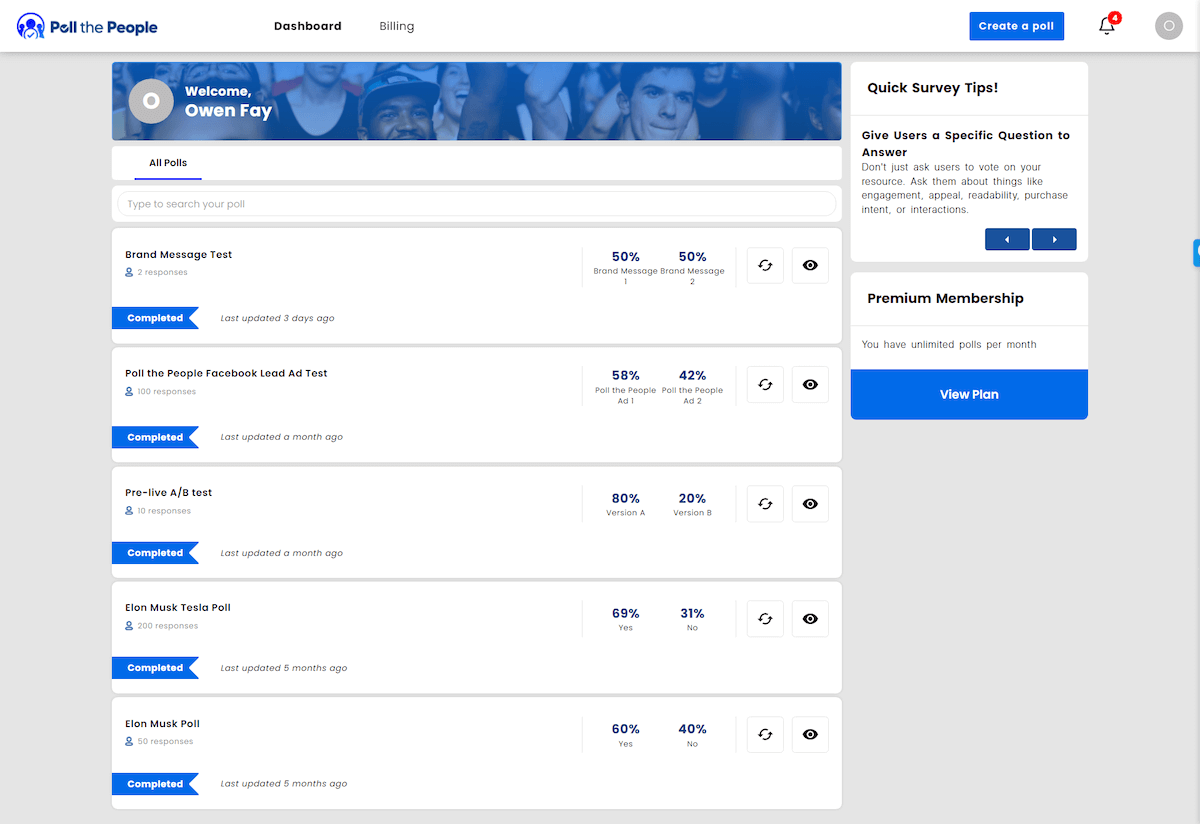 poll the people software