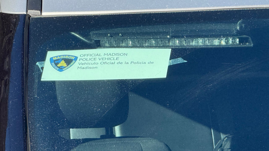 Photo courtesy of the Madison Police Department. Screenshot from WPR website. 
