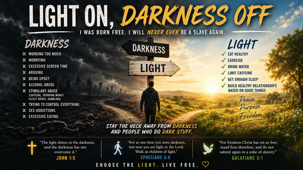 Light On, Darkness Off