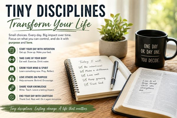 The Importance of Tiny Daily Disciplines