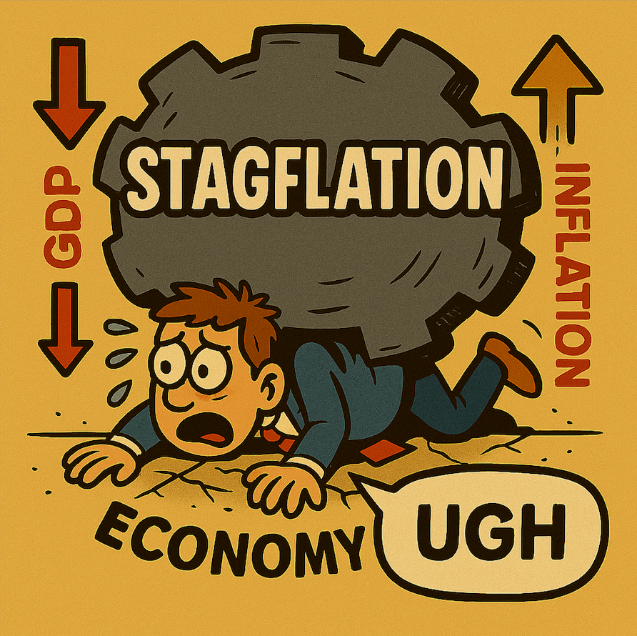 Stagflation Is on the Way -- the Credibility Premium Repricing