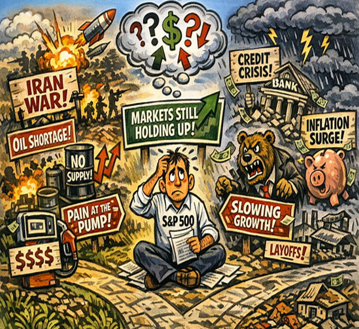 The Mystery of the S&P500 Resilience – Will It Persist?