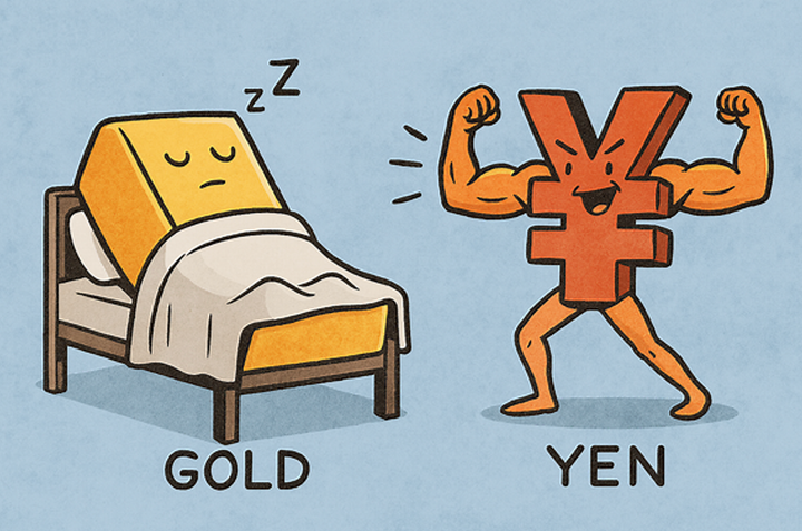 Gold’s Nap Time, Yen’s Gym Time