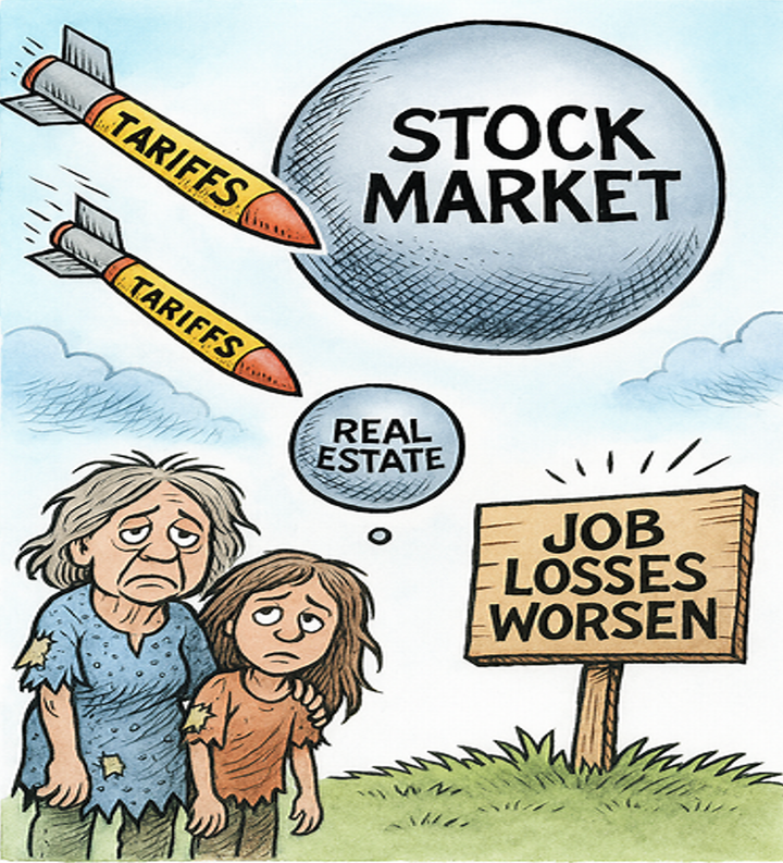 Tariffs – Will They Burst the Stock Market and Real Estate Bubbles?