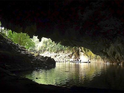 Remote Kong Lor Cave