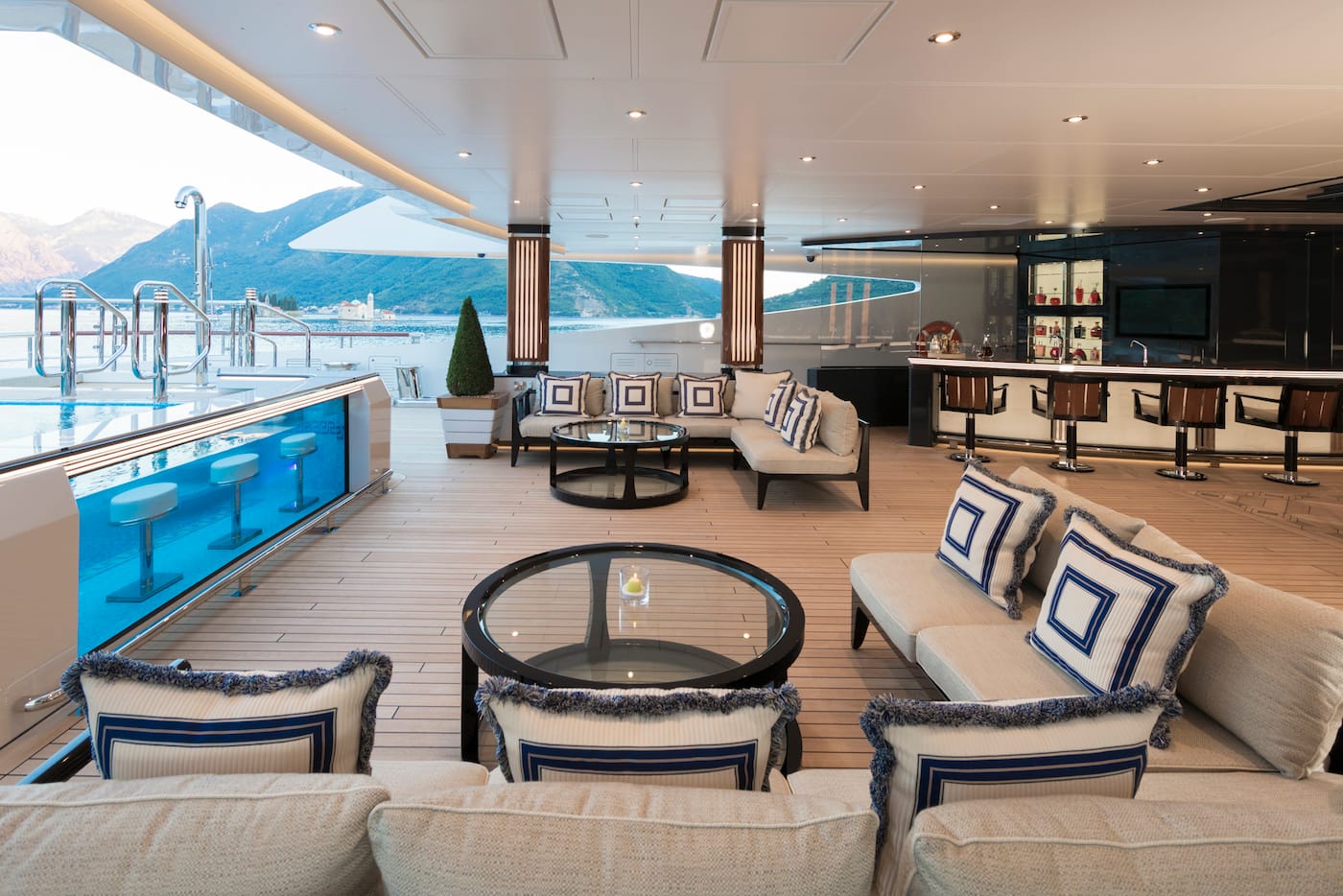 oligarch superyacht Amadea interior