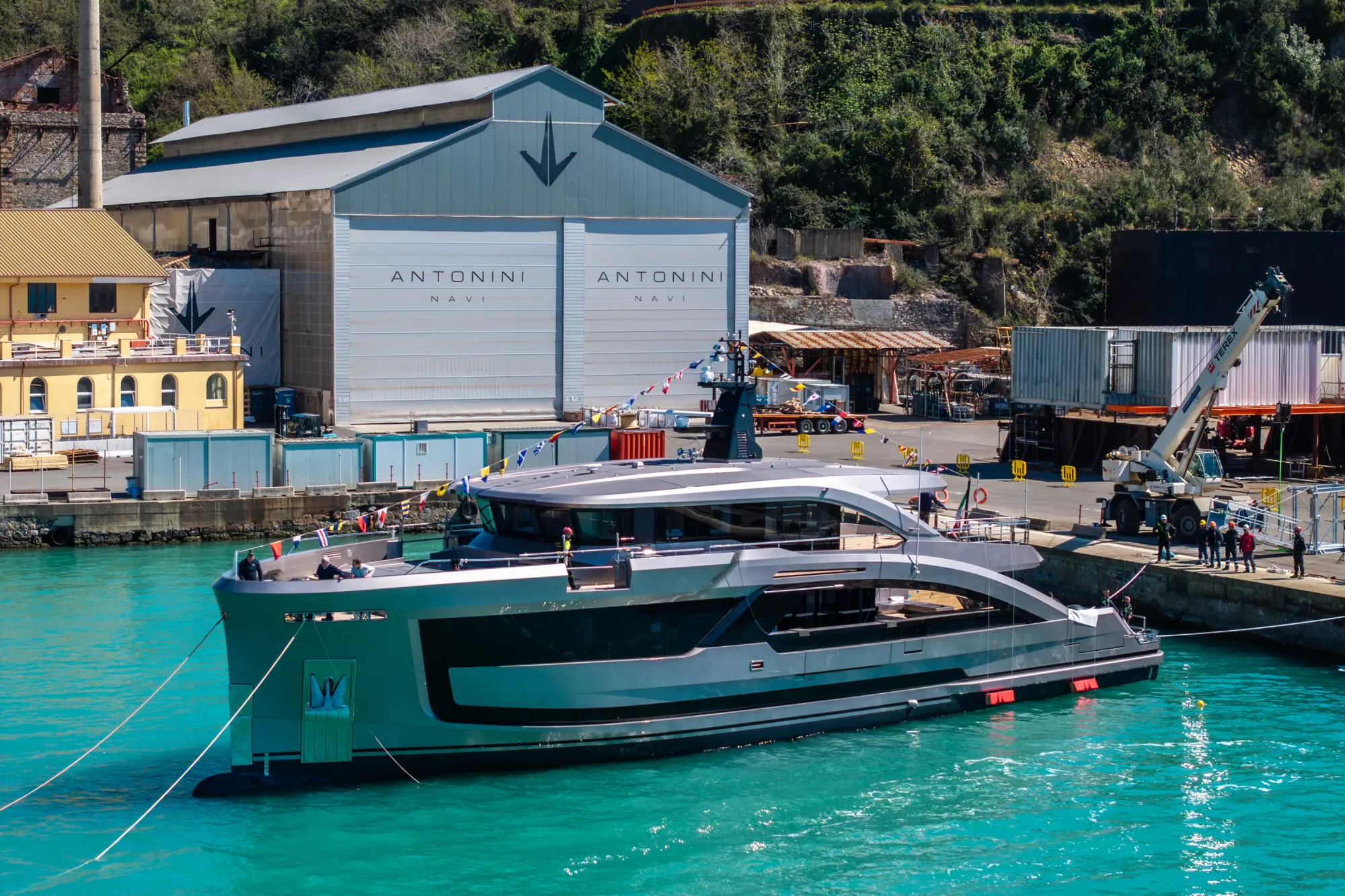Antonini Navi launches first full-custom superyacht Matilde 7