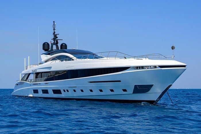 Goldeneye, the iconic 54m Mangusta, Listed for Sale by HMY Yachts