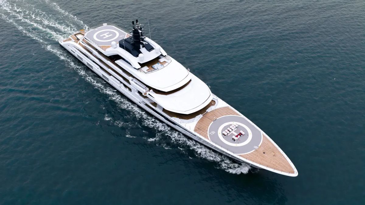 Amels 120m Tanzanite Undergoes Sea Trials Ahead of Flagship Debut