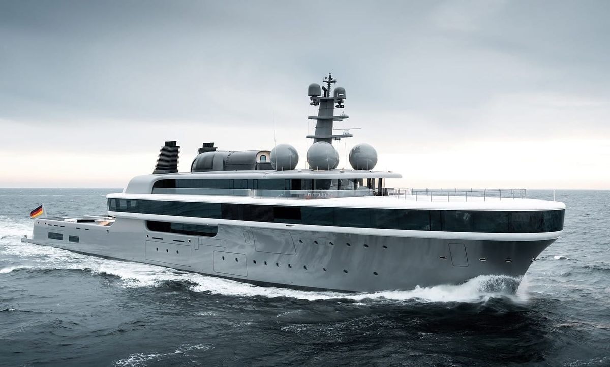 Lürssen’s groundbreaking fuel-cell superyacht Project Cosmos begins sea trials