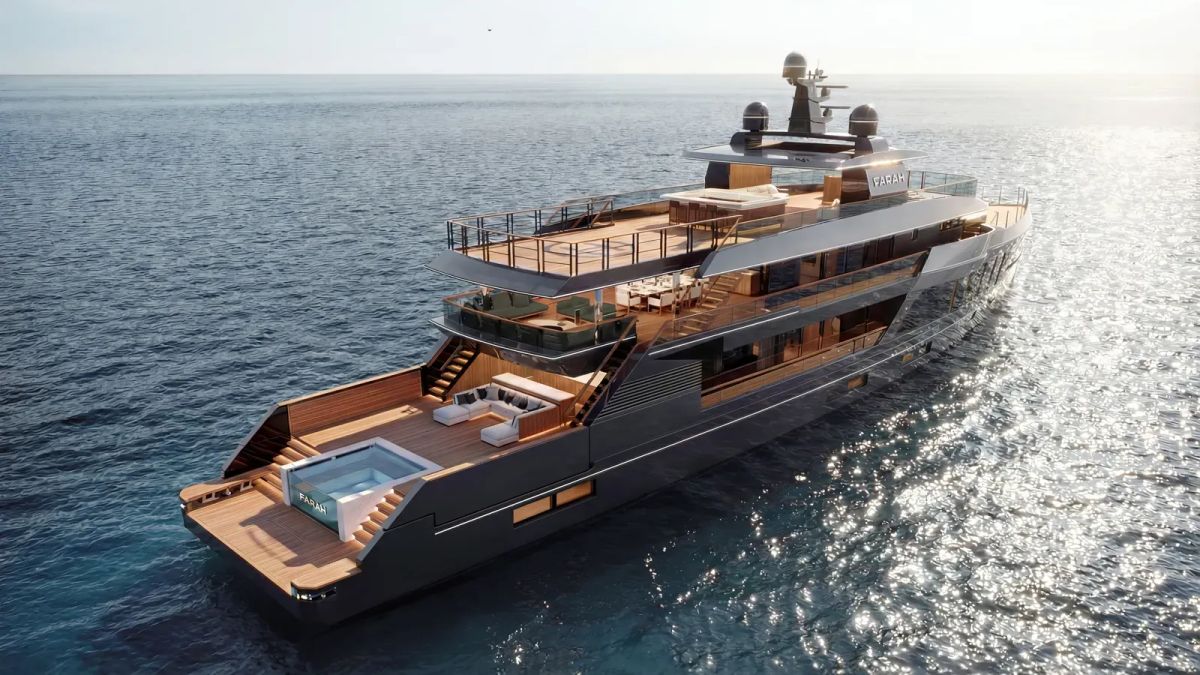 Baglietto Reveals Project Farah: A 49.7-Metre Full-Custom Superyacht Built Around Happiness