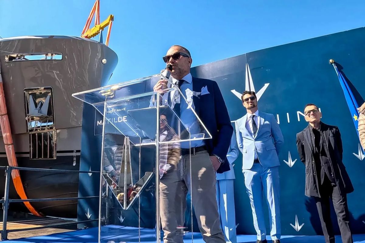 Antonini Navi launches first full-custom superyacht Matilde 7