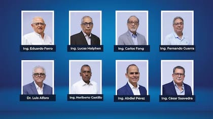 Los ocho ingenieros del Comité Ejecutivo de Infraestructura y Mantenimiento de la CSS