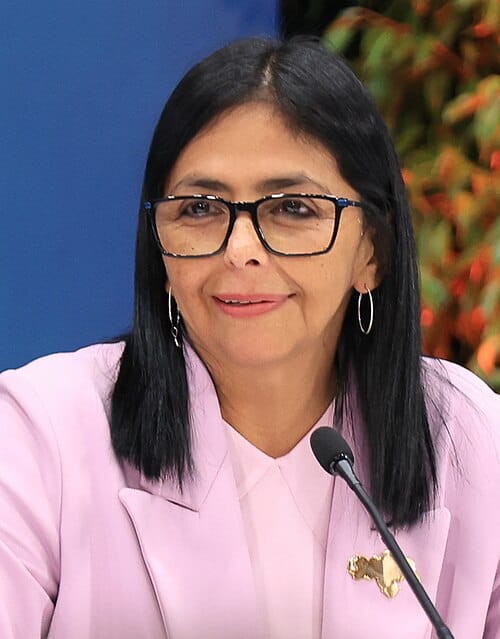 Delcy Rodr&iacute;guez