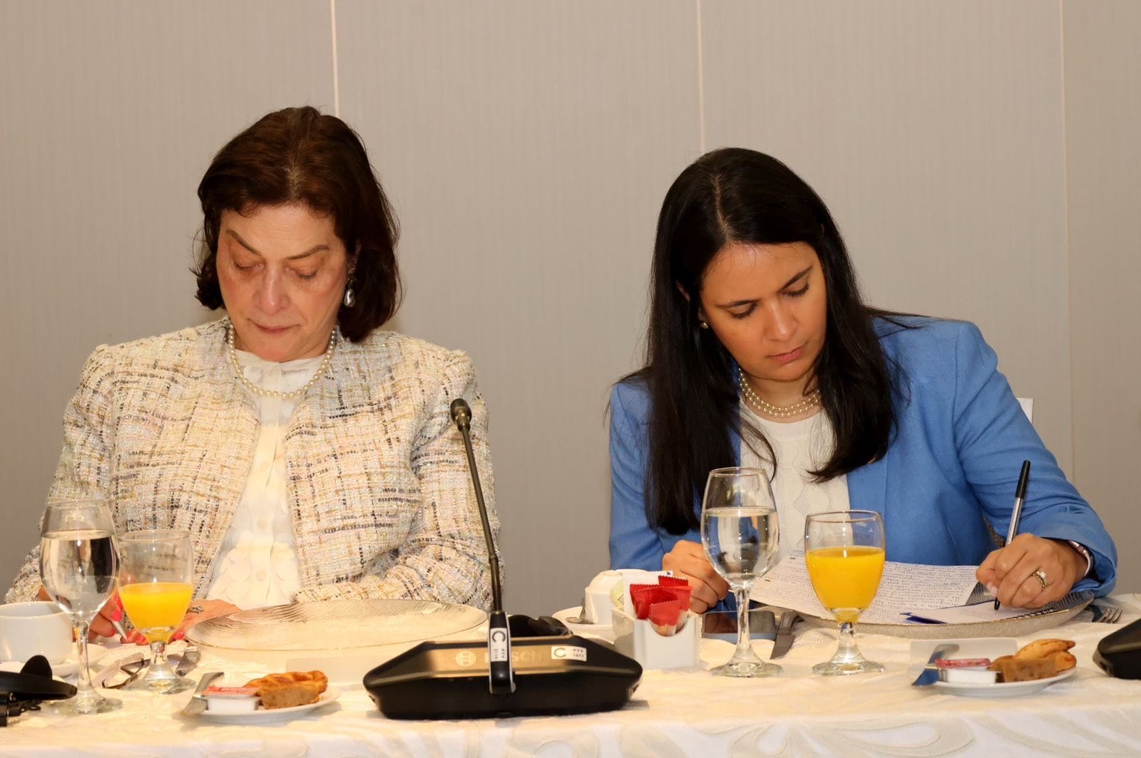 Cancilleres en el encuentro bilateral sobre seguridad regional y crimen organizado, OEA Panamá 2026