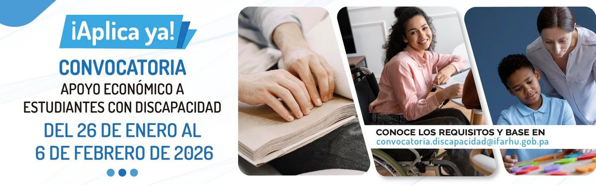 Becas IFARHU para estudiantes con discapacidad: ¡Aplica ya!