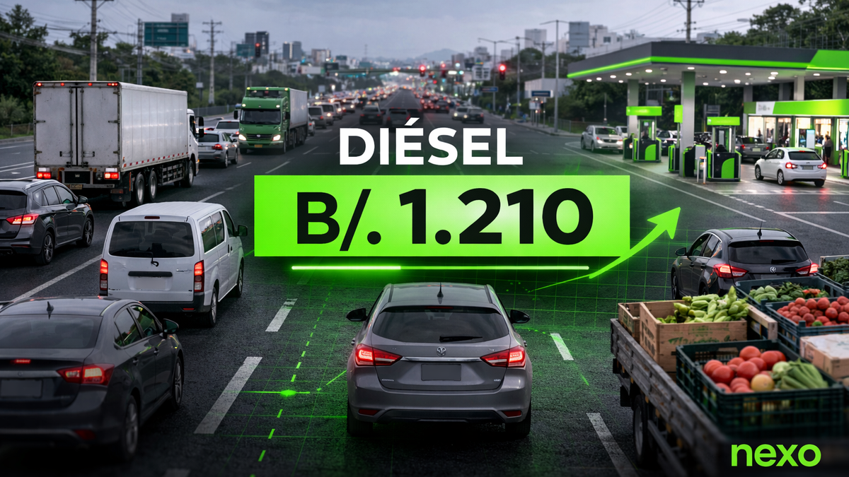 Diésel en Panamá roza máximo histórico y eleva costos en transporte y alimentos