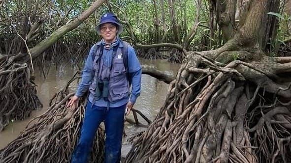 Experto de China evalúa manglares en Puerto Caimito