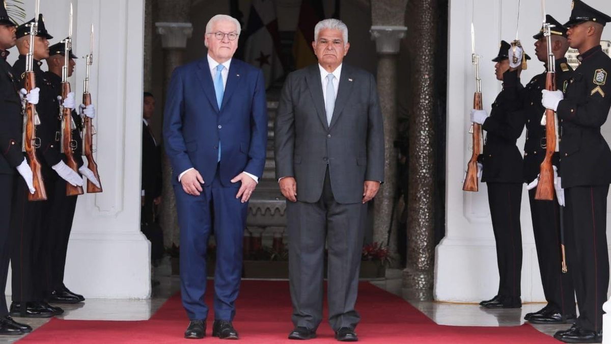 Mulino recibe a presidente de Alemania en Panamá