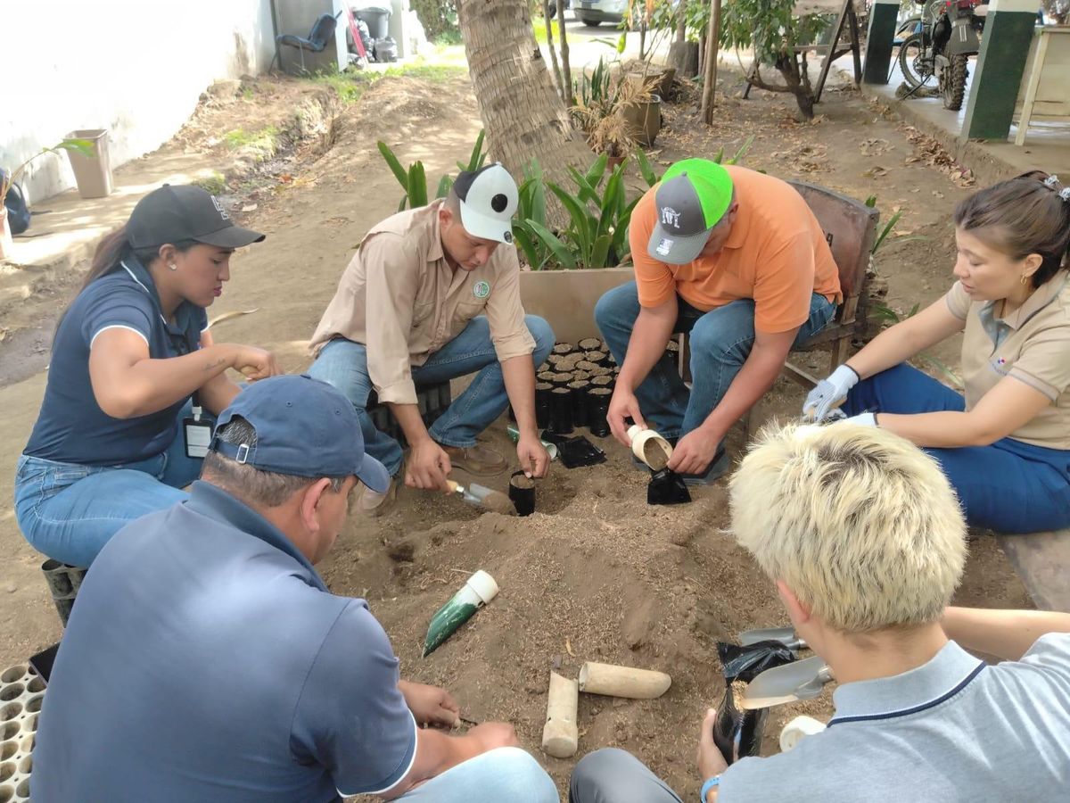 MiAMBIENTE Los Santos impulsa reforestación por Día de la Tierra