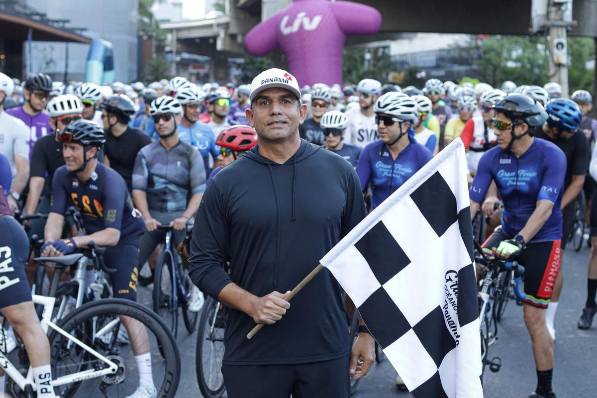 Ciclistas globales arrancan Gran Fondo en Panamá