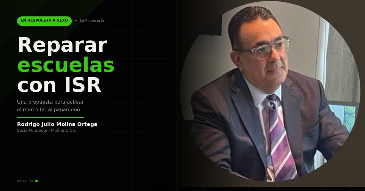 La propuesta: reparar escuelas con ISR