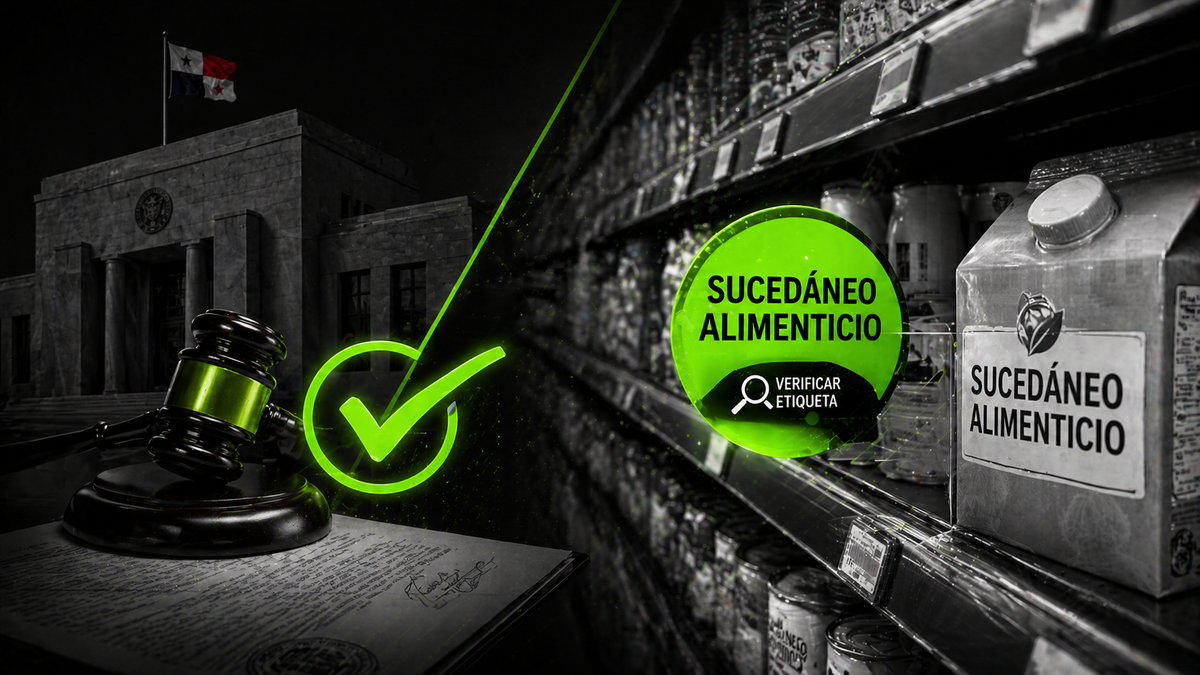 Panamá aprueba ley que obliga a identificar sucedáneos alimenticios en góndolas