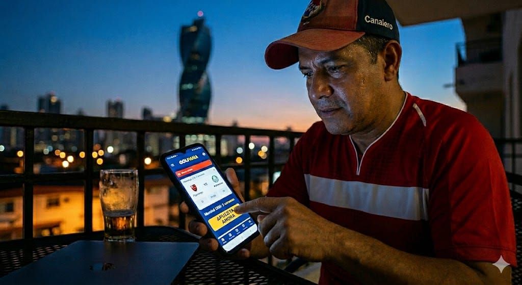 El panameño que apuesta: fútbol, celular y un Mundial que llega en tres semanas