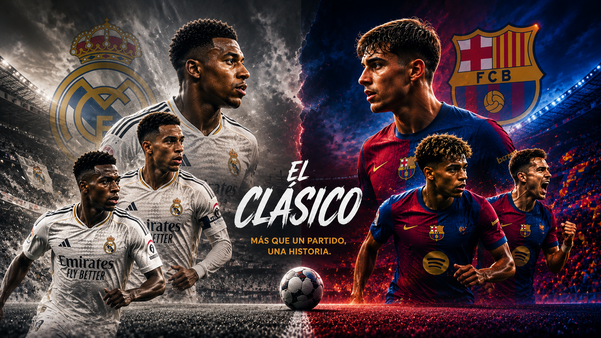 Real Madrid busca frenar el título del Barcelona en el Clásico
