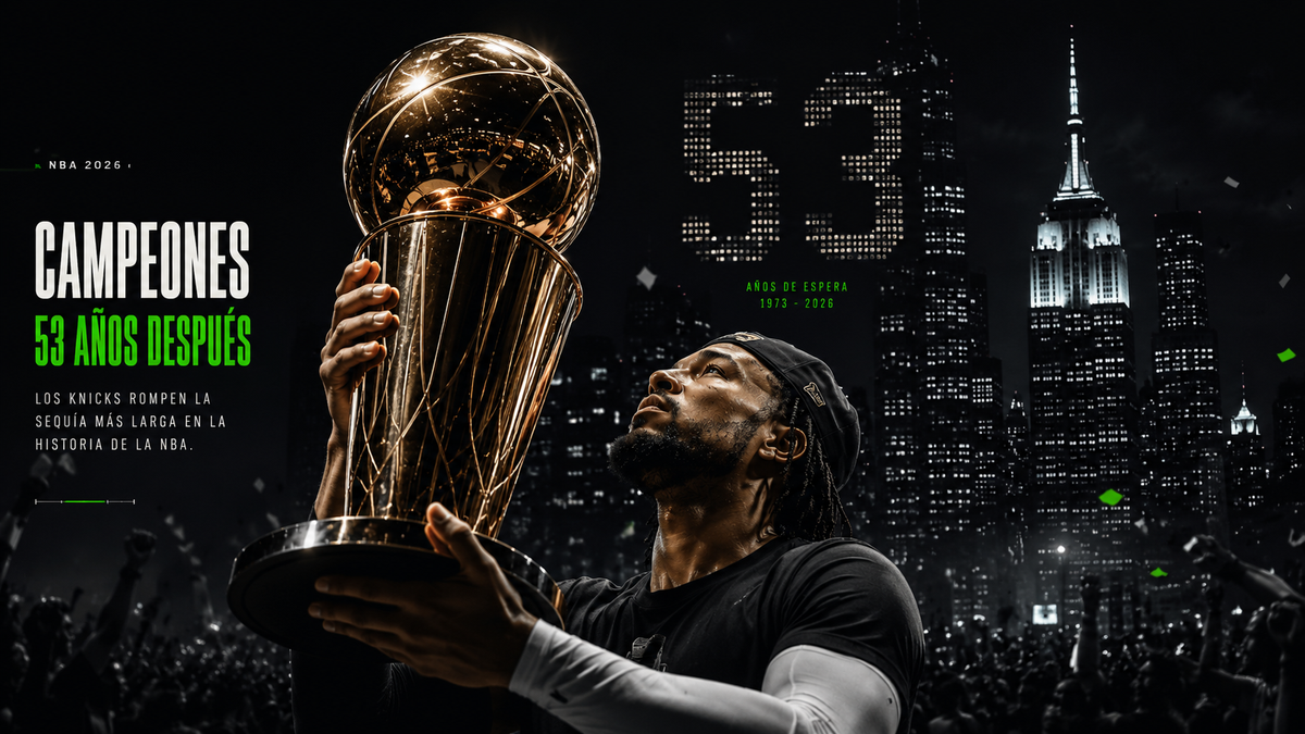 Los Knicks rompen una sequía de 53 años y son campeones de la NBA 2026