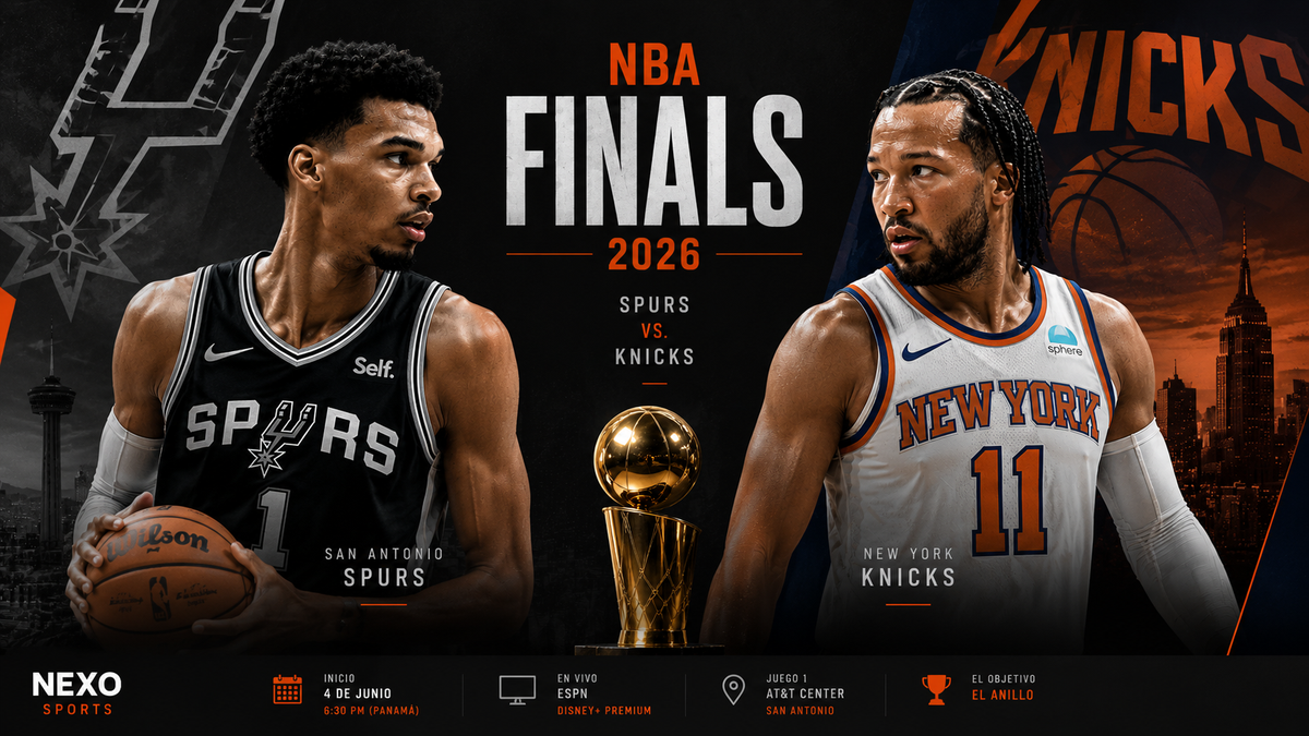 Finales NBA 2026: Spurs vs. Knicks — horarios para Panamá, jugadores clave y qué esperar