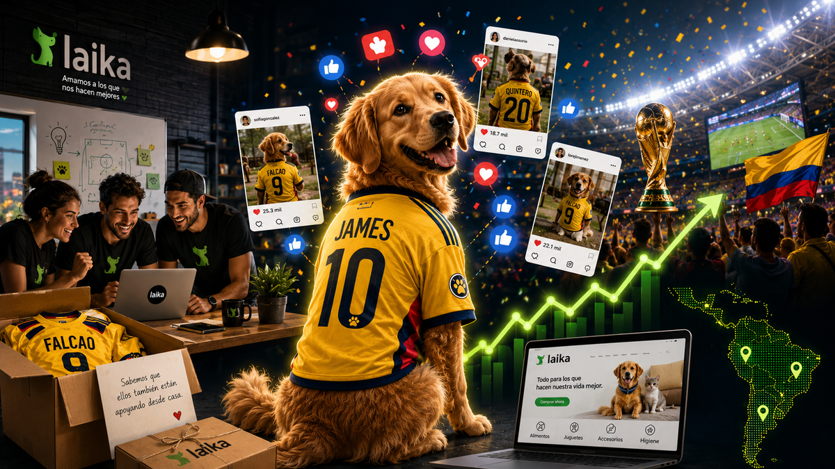 El "hack" de marketing mundialista que salvó a una startup antes de ser gigante: La historia de Laika