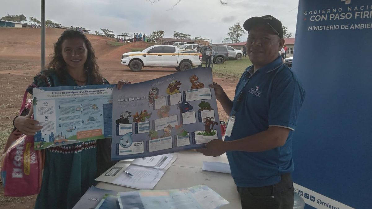 Educación ambiental llega a la Comarca Ngäbe Buglé