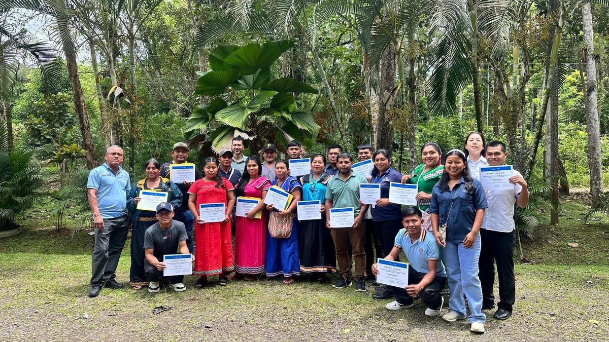 Ngäbe Buglé: Taller de forestería sostenible impactó a comunidades