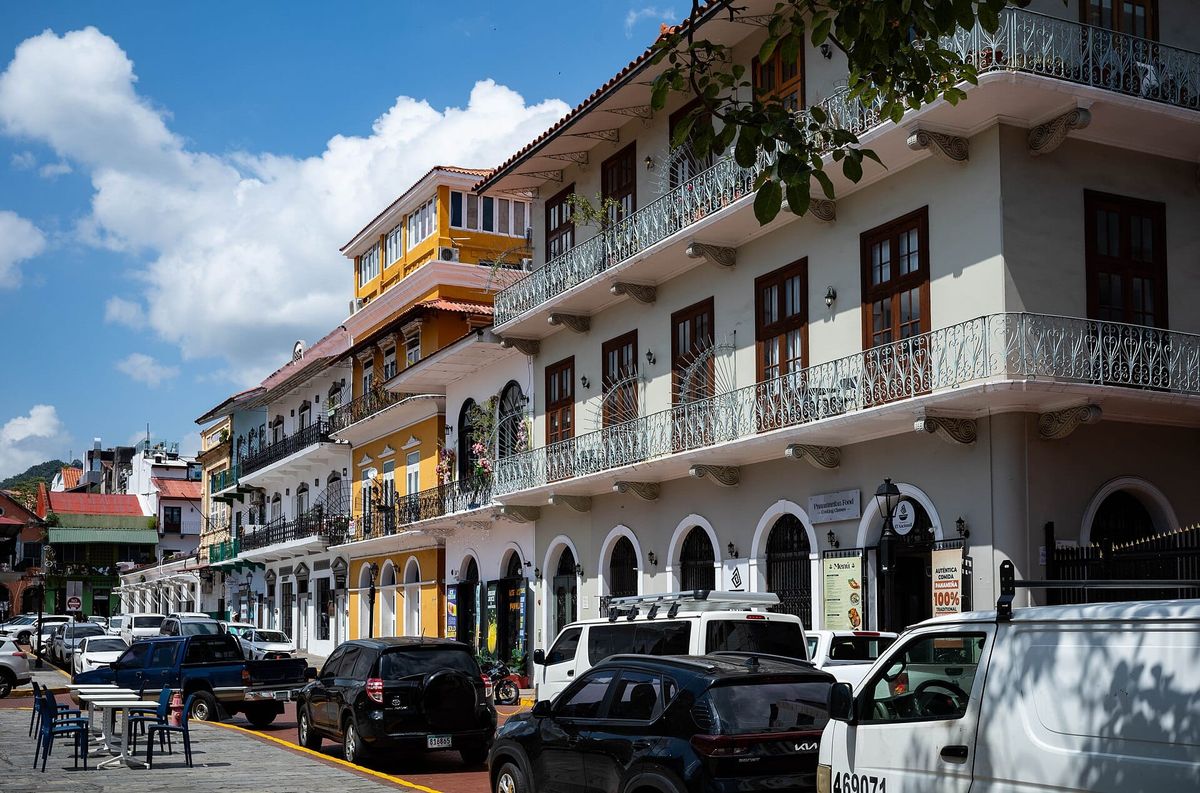 Vista del Casco Viejo de la Ciudad de Panamá