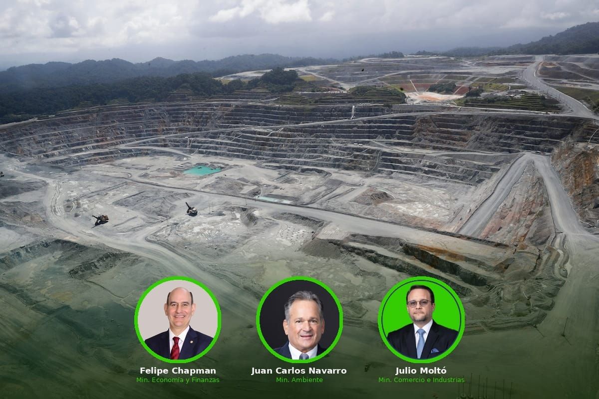 Tajo Botija Cobre Panamá — Comisión Chapman, Navarro, Moltó