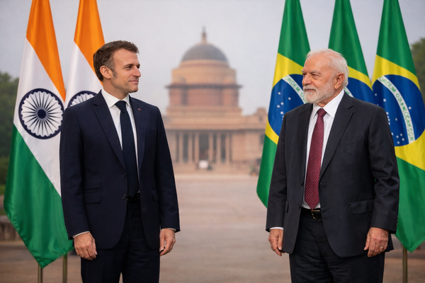 Macron solicita reunión con Lula, posible encuentro en India en el marco de foro global