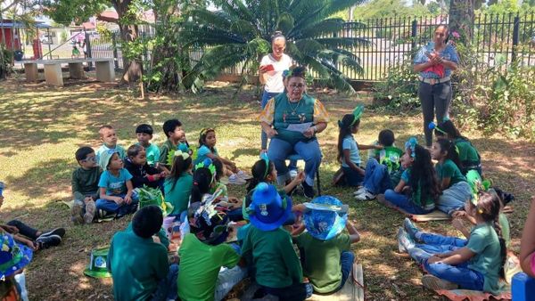 MiAMBIENTE educa a niños de Soná sobre el ambiente